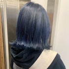 〇ネイビーブルー 外ハネボブ