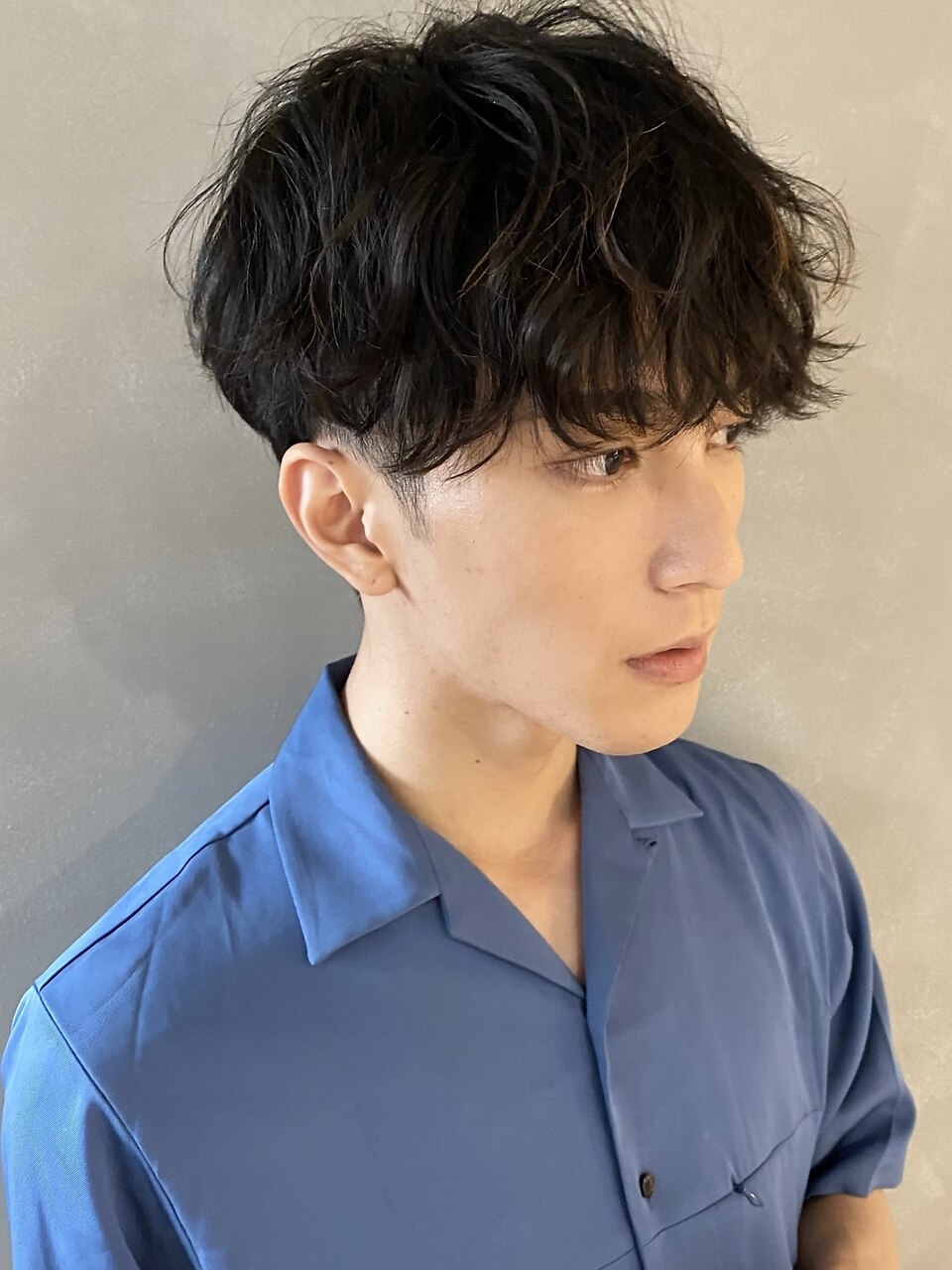 【PARK】メンズラフスパイラル×マッシュショート