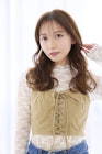 セミロングナチュラルカール