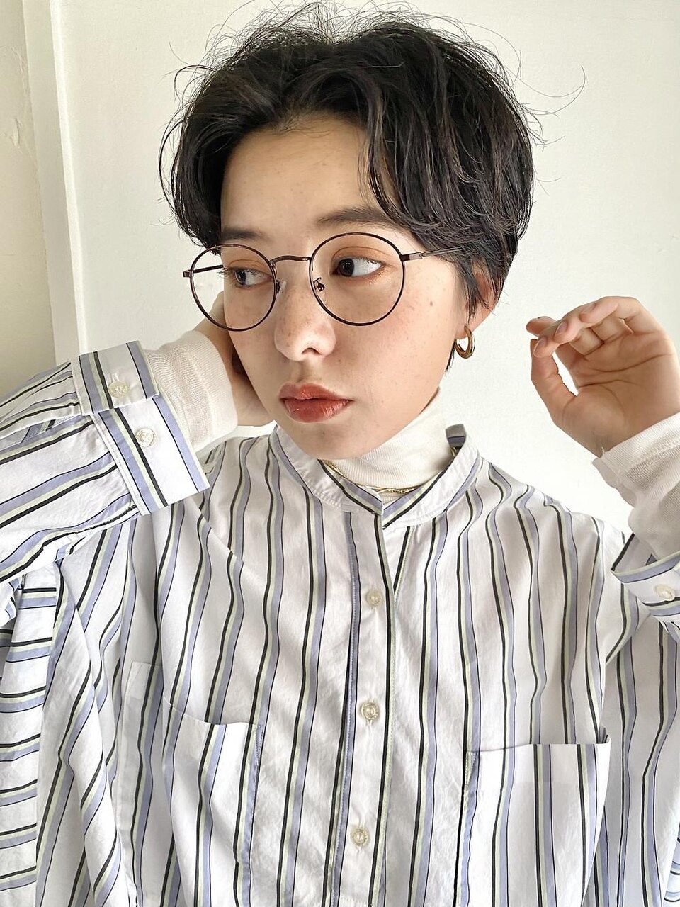 10代20代30代ハンサムパーマ　Link下道