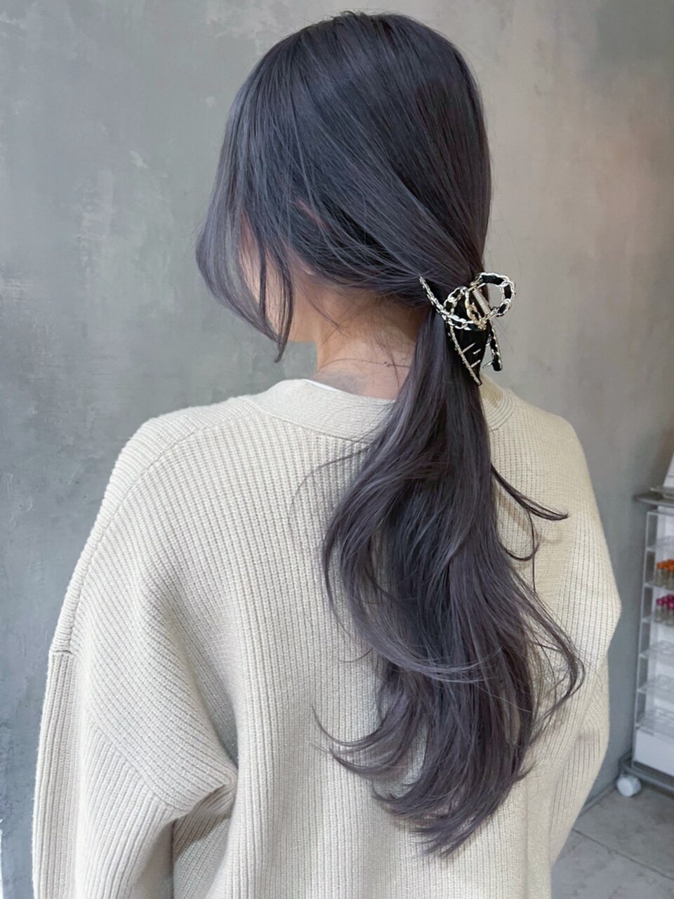 ミスティーラベンダーレイヤーカット_チェリーブラウン_ba360962