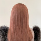 『ケアブリーチカラー』ツヤ髪×コーラルピンク