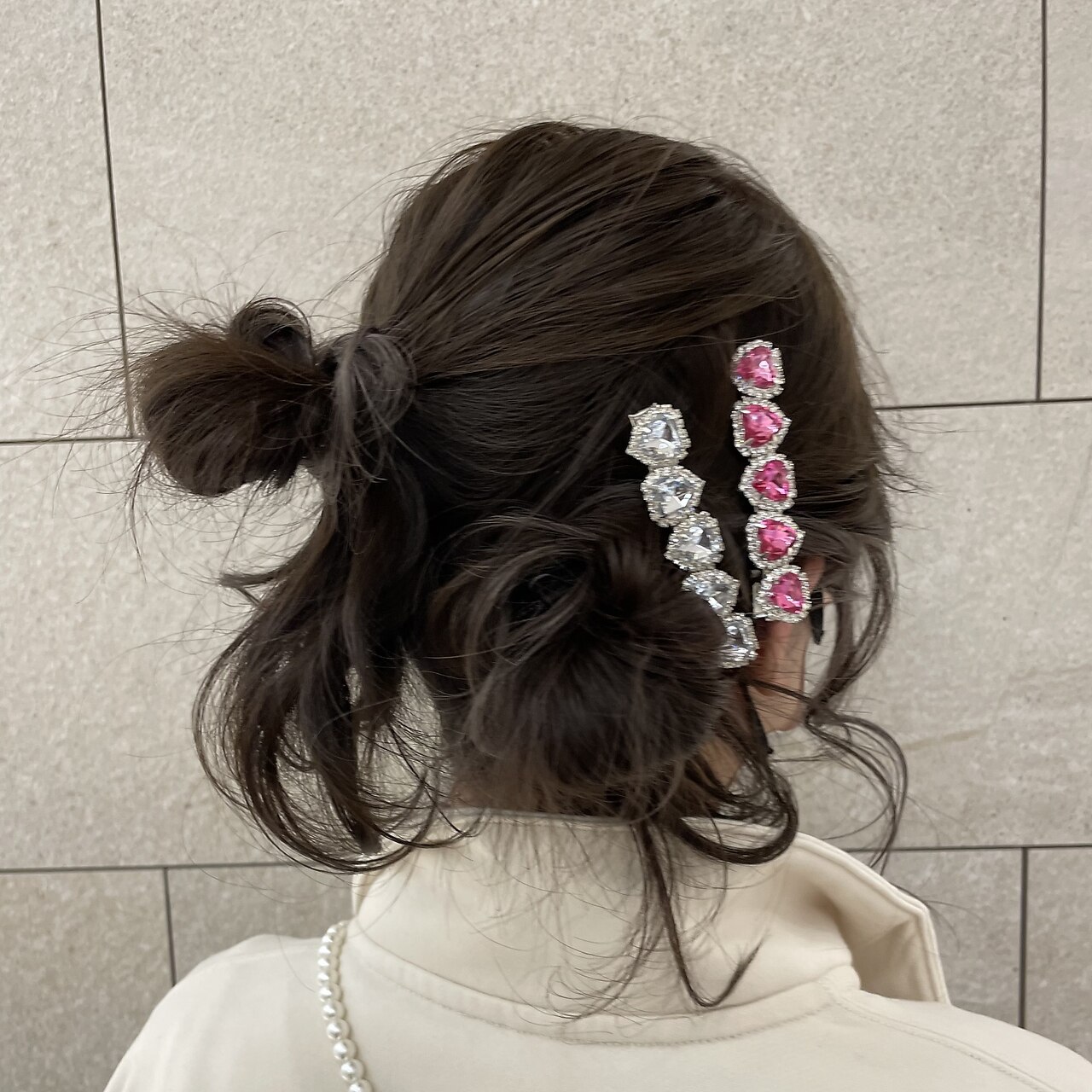 ☆ヘアセット！ツインお団子スタイル☆