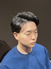 ビジネスフォーマル ツーブロックショート 七三オールバック