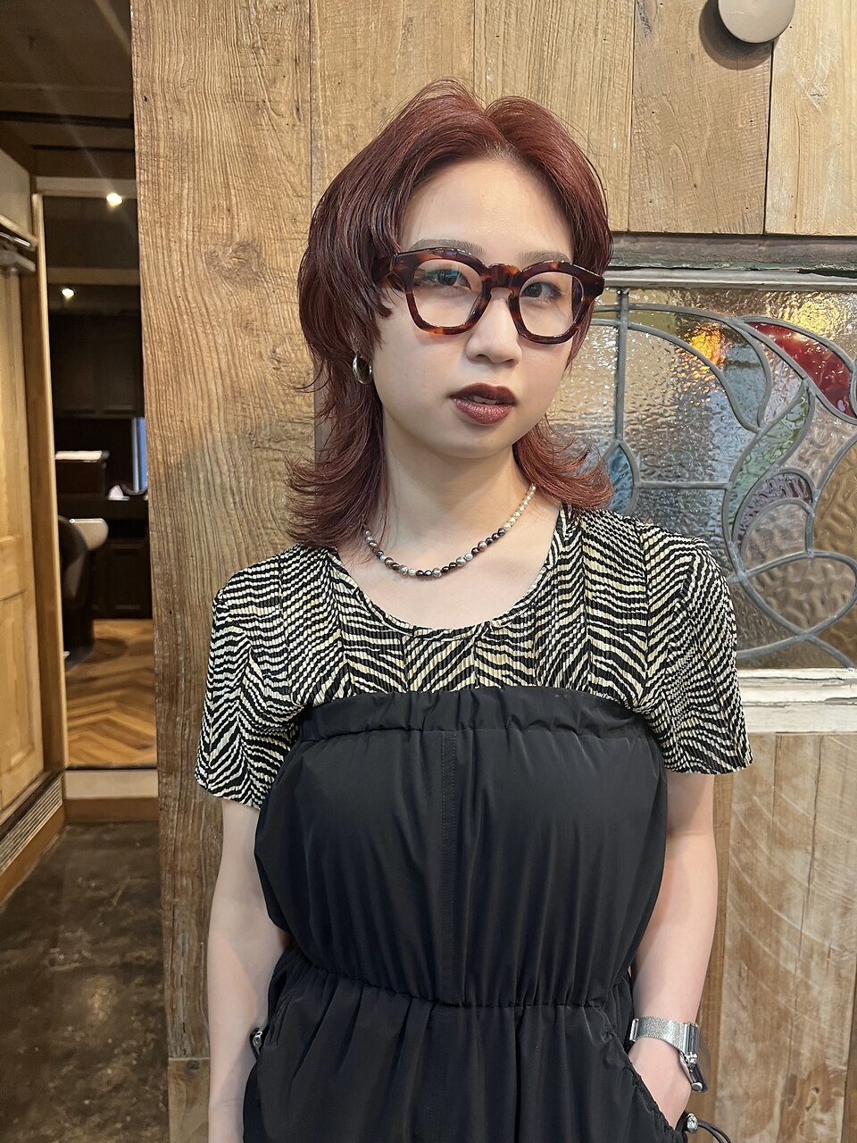 『　ウルフ×レッドブラウン 』　guest snap ECOO