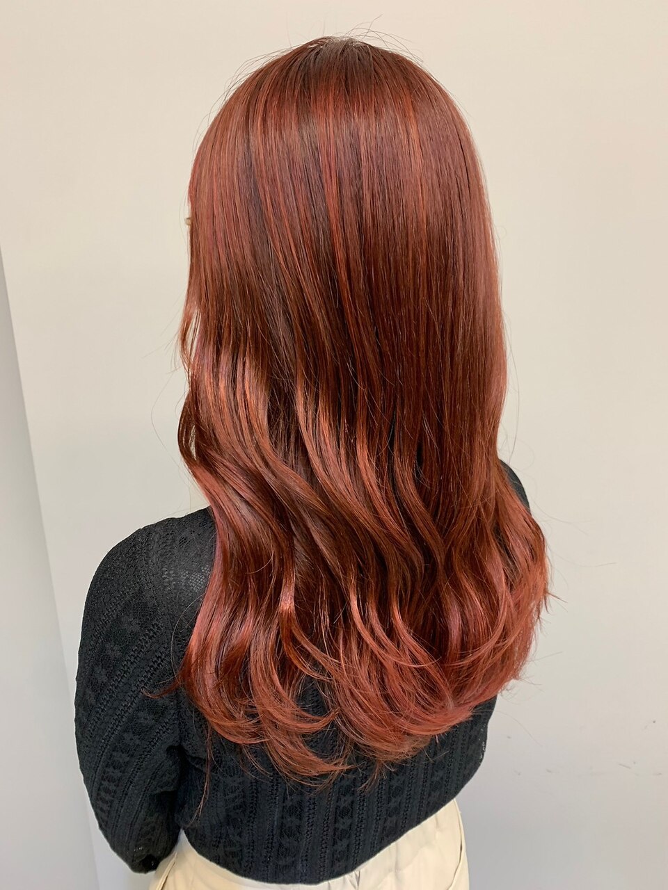 オレンジカラー＿ケアブリーチ＿韓国風＿韓国ガール＿２４