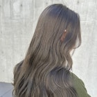 ◎オリーブグレージュ◎ 前髪 インナーグレージュ