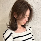 【Laff】新宿 20代30代40代小顔ミディアムロングイルミナカラー