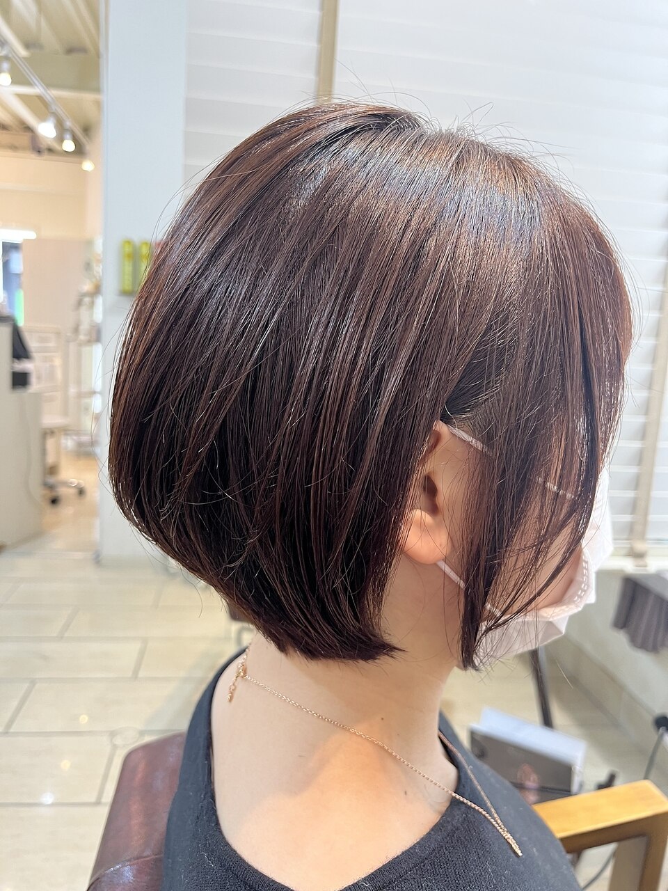 大人かわいい小顔ショート