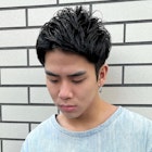 【SiSTA】田中束感アップバングツーブロック刈り上げショート