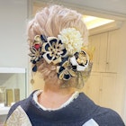 3127ヘアアレンジ成人式 卒業式 袴振袖 披露宴 結婚式