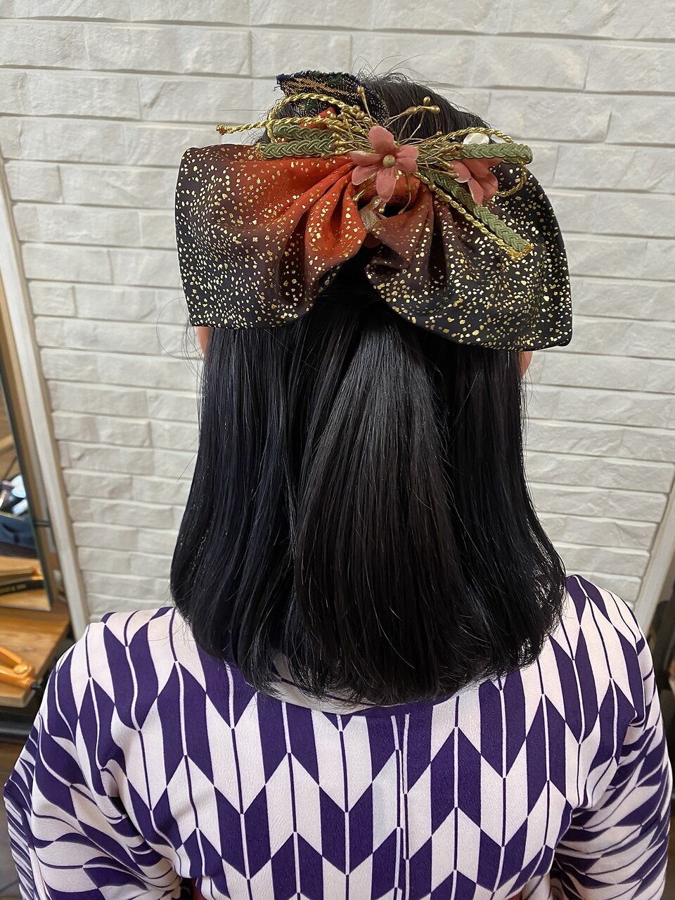 袴×ヘアアレンジ