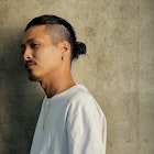 【ツイストスパイラルパーマ】男前マンバンヘア