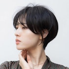 ショートボブ20代30代ココアブラウン髪質改善青山表参道