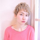 前髪あり大人小顔ショート30代40代50代 藤沢