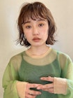 【Un ami】お洒落くるっとボブパーマ　大楽