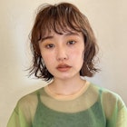 【Un ami】お洒落くるっとボブパーマ 大楽