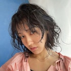 くるくるボブパーマ×ナチュラルブラック【本多身和子】