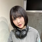 【salon de MiLK原宿】ツヤ感ダークグレーボブ