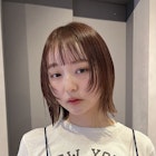 【Un ami】ウルフボブ/レイヤーボブ/オレンジヘア 寺村佳乃