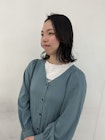 顔まわりレイヤーミディアムボブ