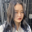 海外風アッシュグラデーション