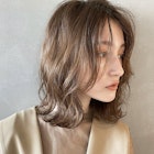 【PARK】ペールベージュ×ニュアンスボブディ