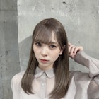 【salon de MiLK 原宿】ケアブリーチミルクティアッシュベージュ