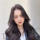 aRietta麻布*韓国風ロングレイヤー×透明感ベージュブラウン