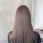 髪質改善カラー×髪質改善トリートメントでココアグレージュ♪