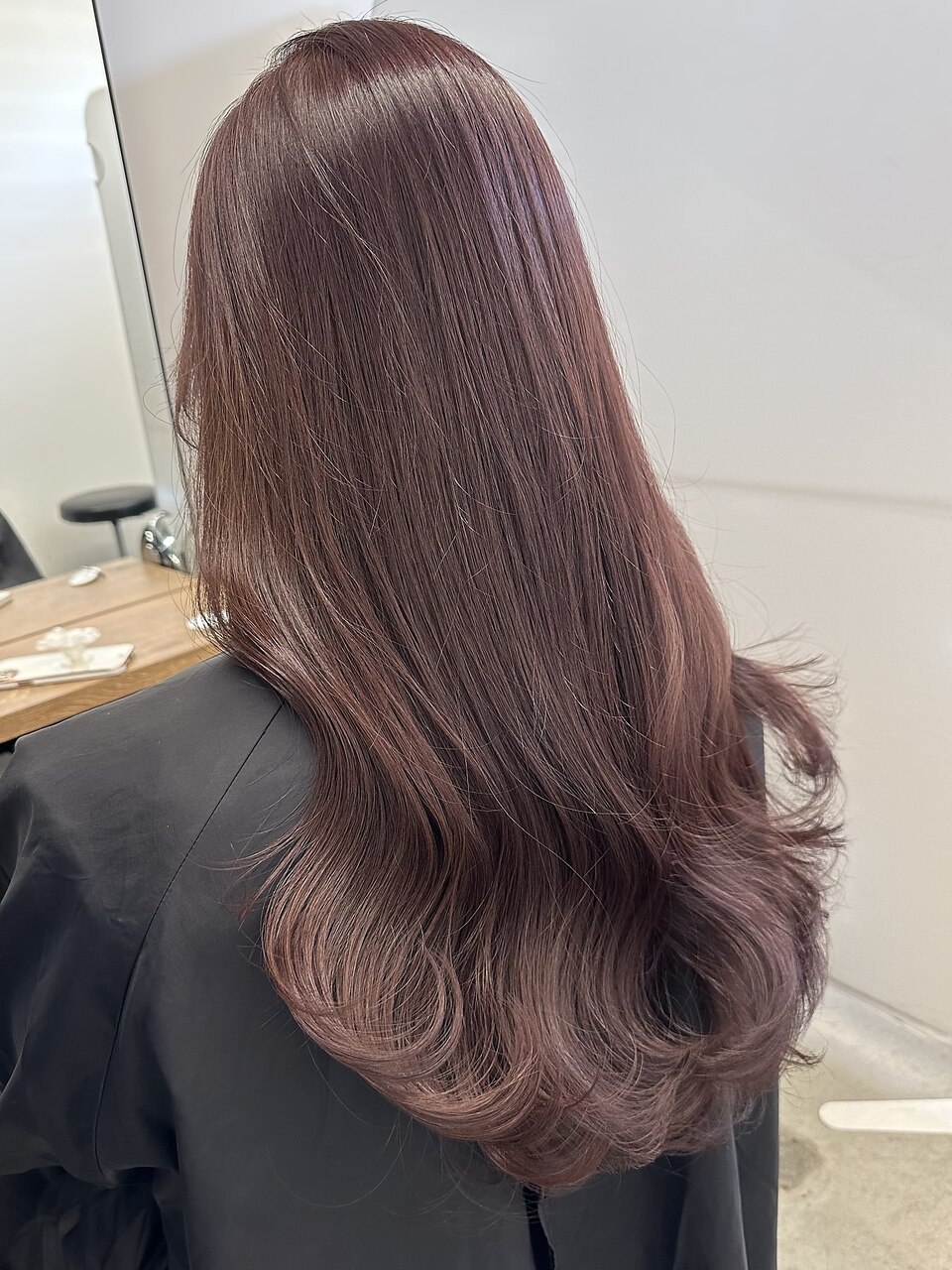 韓国ツヤカラー*ピンク ラベンダーピンクブラウン ブリーチなし