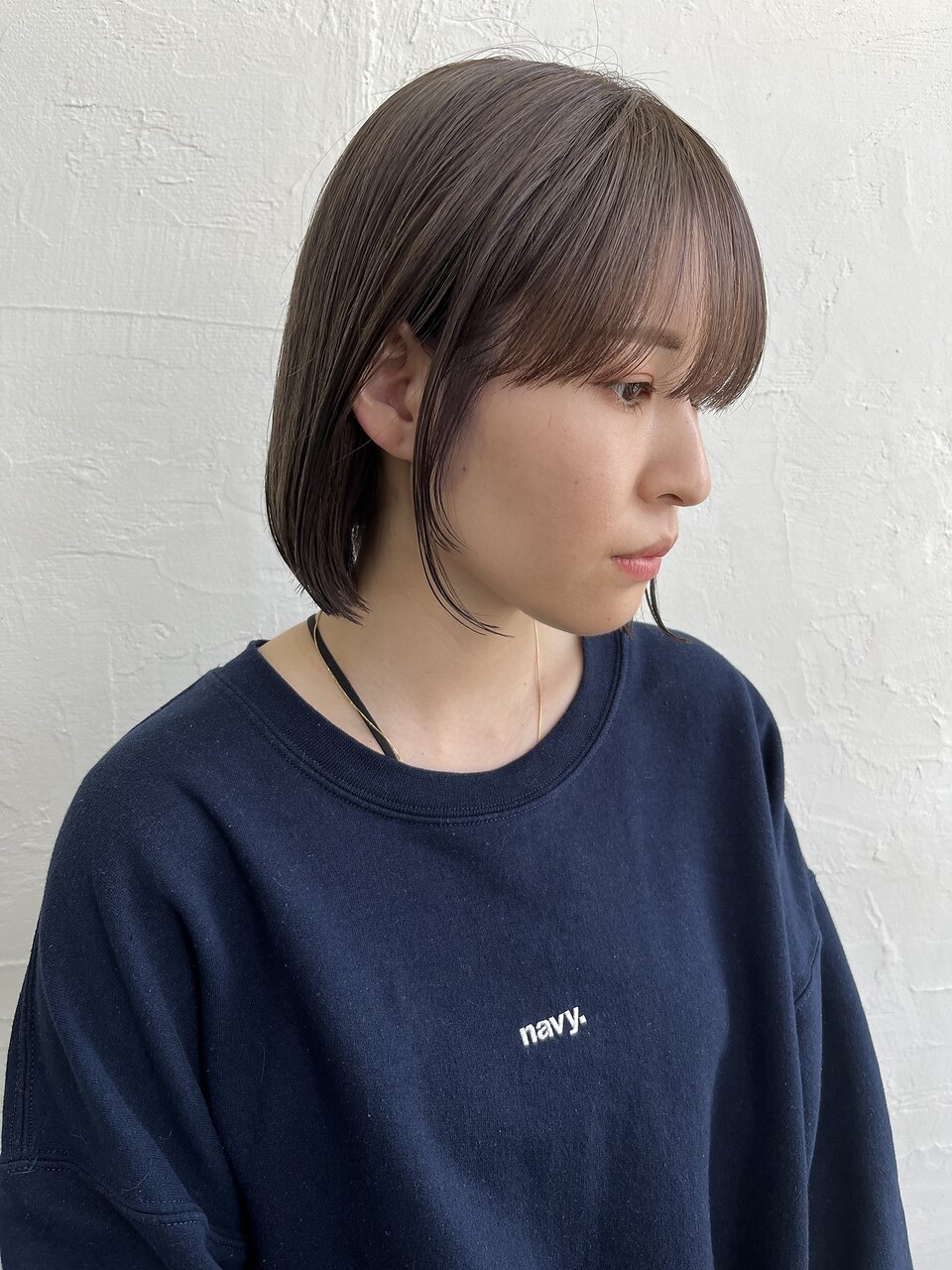 【seek菜月】grey bob【長野 松本】