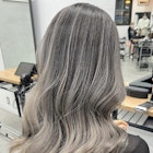 ◇バレイヤージュ/ヘルシースタイル/ふんわりカール/白髪ぼかし