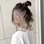 インナーカラー×簡単アレンジ