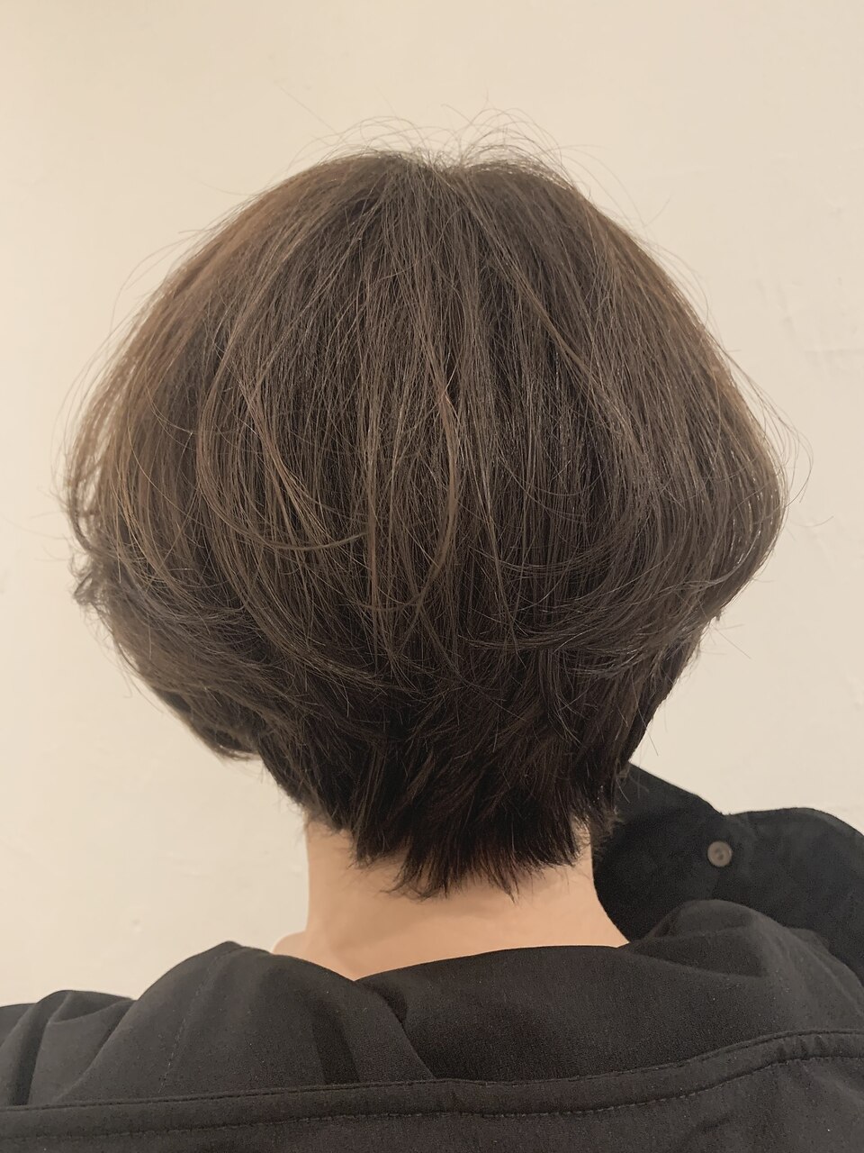 ナチュラルひし形ボブ