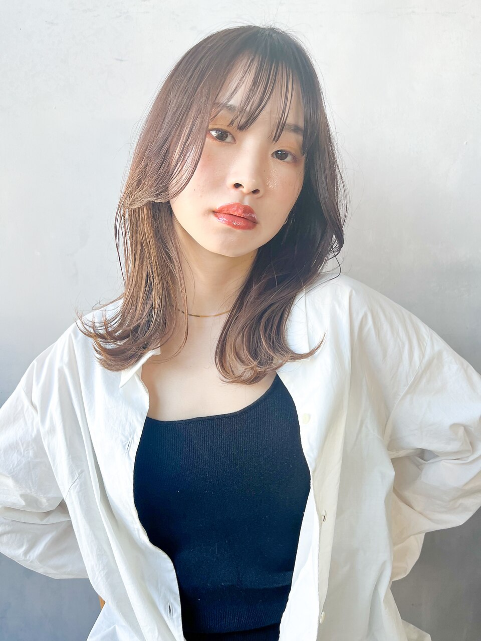 【unami】くびれミディ×ワンカールパーマ　澤田杏奈