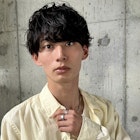 ツーブロックマッシュソフトツイストミルクパーマ