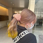 【hikaru】裾カラー《大阪梅田駅》