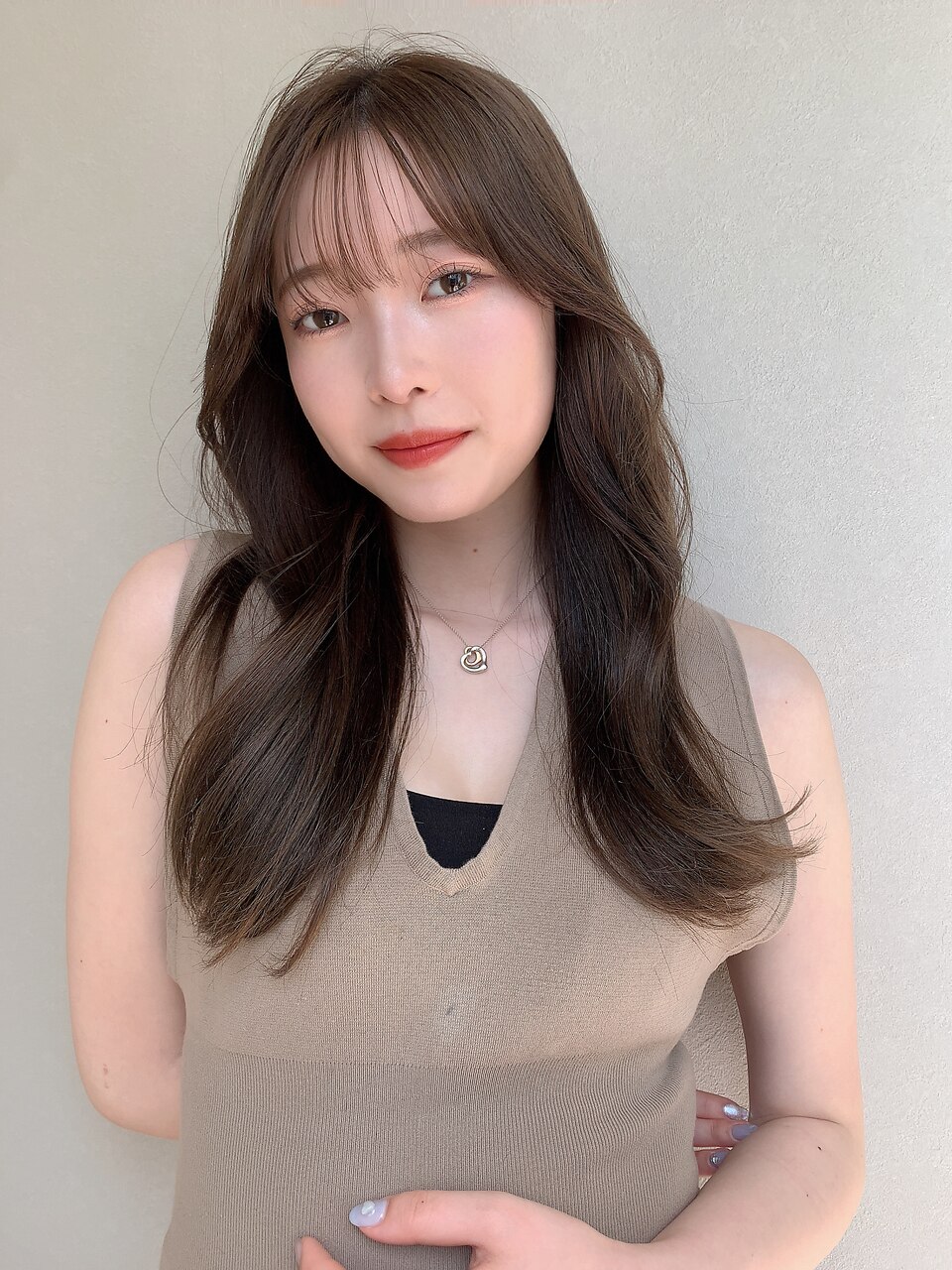 10代20代30代モテ髪似合わせおくれ毛顔まわりカット