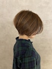 大人美シルエットショート/ショートボブ/くびれショート
