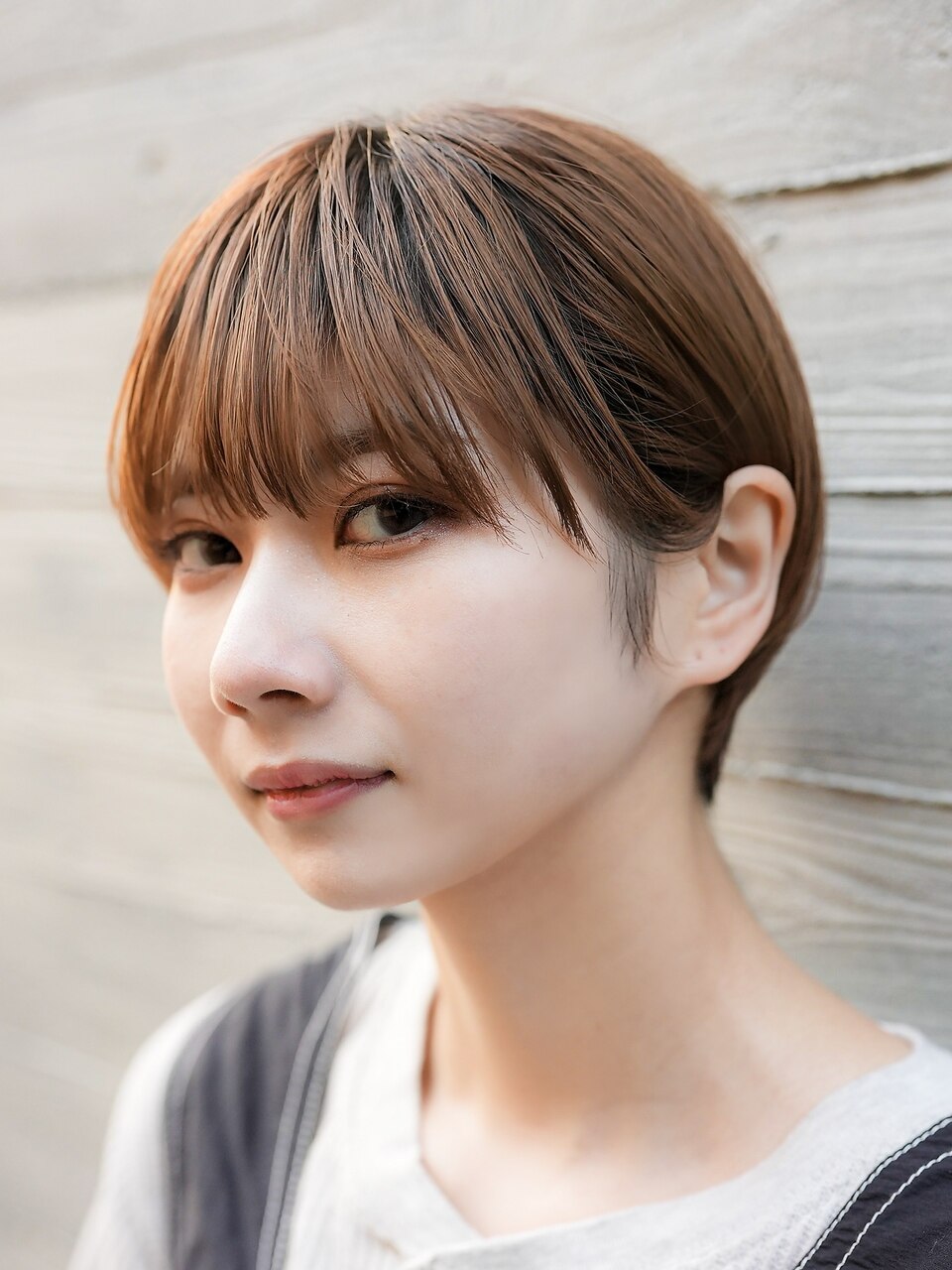 20代30代40代　丸さのあるマッシュショート　大人かわいい