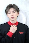 毛流れリバース【韓国ウルフ】コンマバング　センターパート