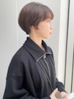 【CAF 照下　丸みマッシュショート】