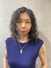 強めロブ外国人風ウェーブスパイラルパーマ