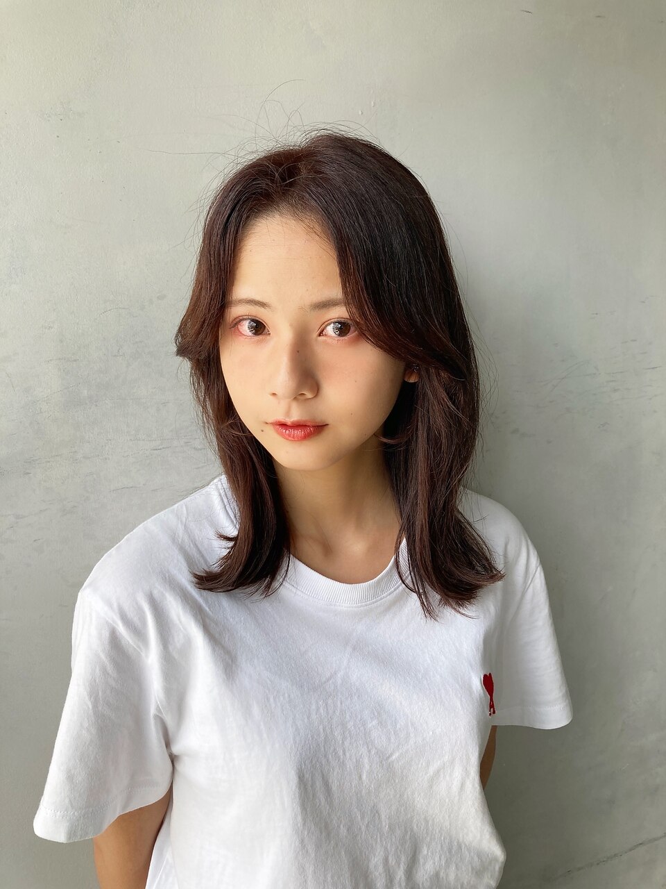 【Unami】大人ガーリーのミディアムヘア×チョコレート