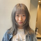 ウルフくすみカラー20代30代大人可愛い大人美人ミニウルフ /山中
