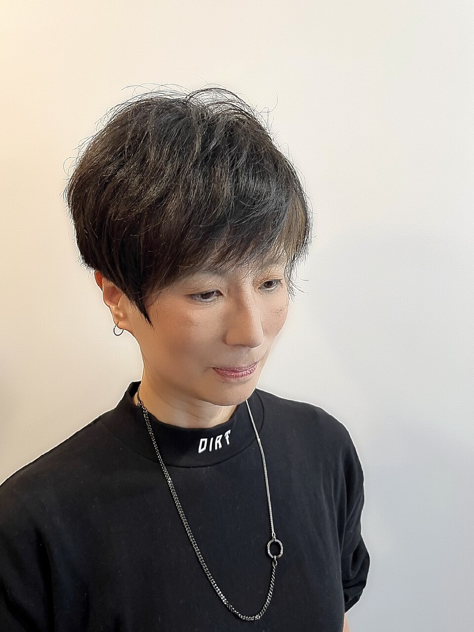 ニューヨークドライカット×くせ毛いかし刈り上げショート