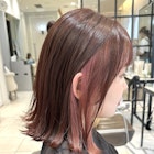 インナーカラー/イヤリングカラー/アポロチョコ/銀座