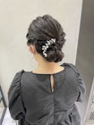 【Feria松山】シンプルシニヨンヘア-相原愛梨