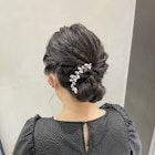 【Feria松山】シンプルシニヨンヘア-相原愛梨